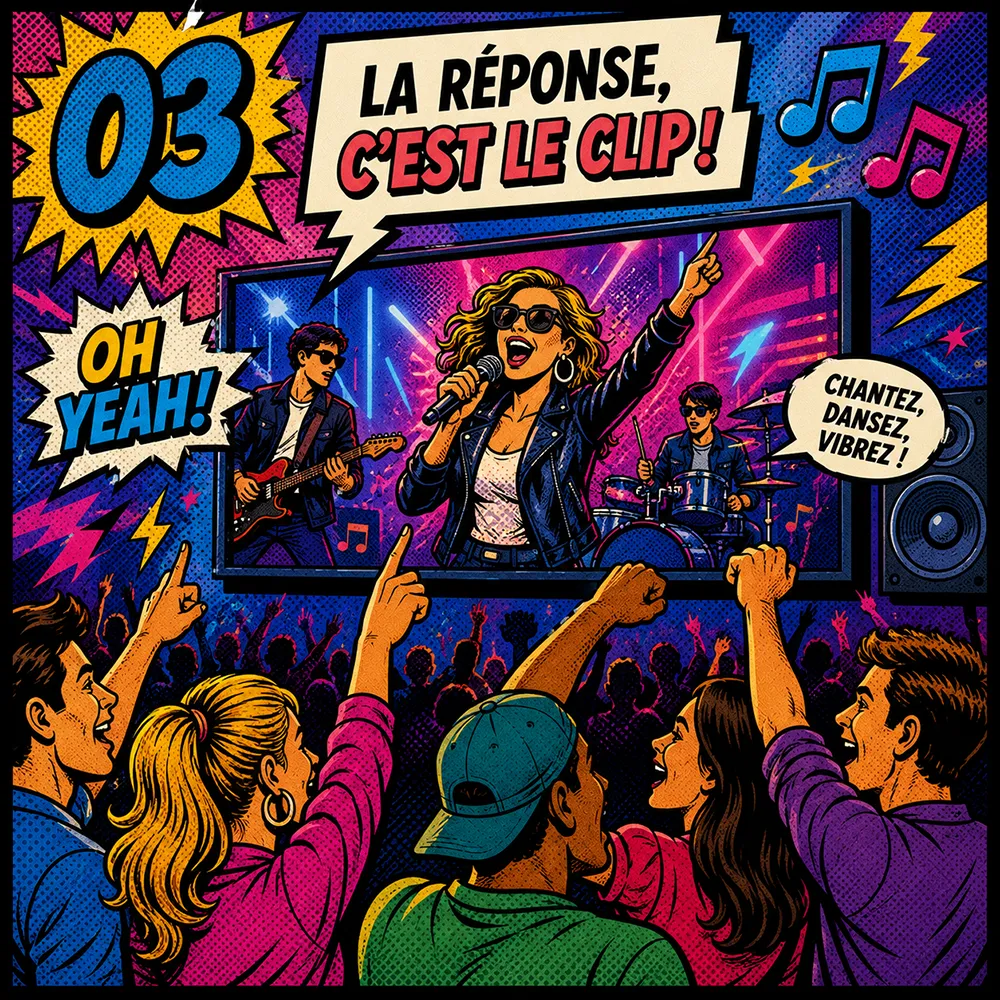 La réponse, c'est le clip !