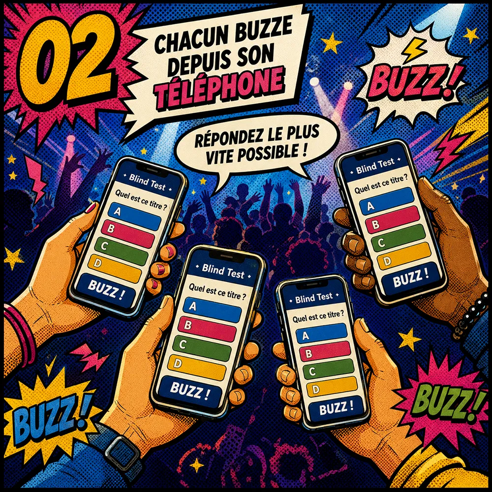 Chacun buzze depuis son téléphone
