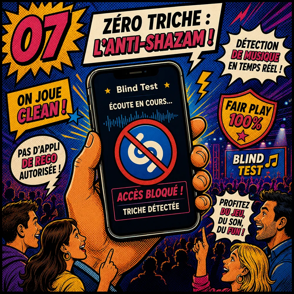 Zéro triche : l'anti-Shazam